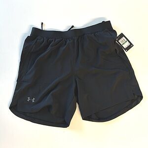 Men’s Under Armour 7’ lined gym shorts - Black